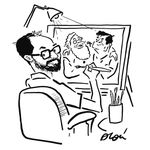 Cartoonist Alok