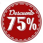 DESCUENTO 75%