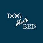 Dog Meets Bed