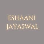 ESHAANI JAYASWAL