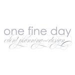 ONE FINE DAY event planning