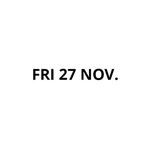 Fri 27 Nov. Official