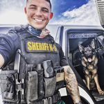 Mark Pini and K9 Yogi-da-man Mark Pini and K9 Yogi-da-man