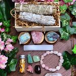 Crystals & Sage by Mayan Rose