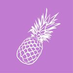 Purple Pineapple Design