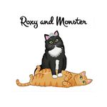 SENIOR CATS ROXY AND MONSTER