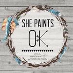 She Paints OK Wood Designs