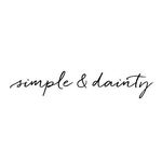 Simple & Dainty Jewelry