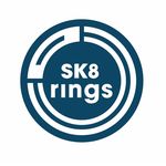 Sk8rings - Recycled Skateboard