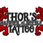 Thors Hammer And Needle Tattoo