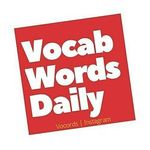 Daily English Vocabulary Words