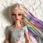 White Bambina BJD 1/4 clothes