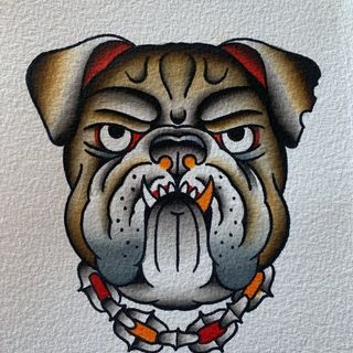 Share 68 trad dog tattoo super hot  thtantai2