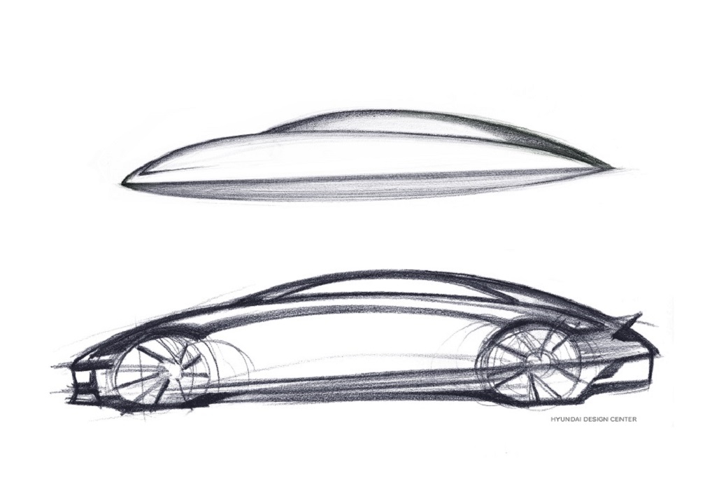 The Highly Anticipated Hyundai IONIQ 6 Concept Sketch is Here!