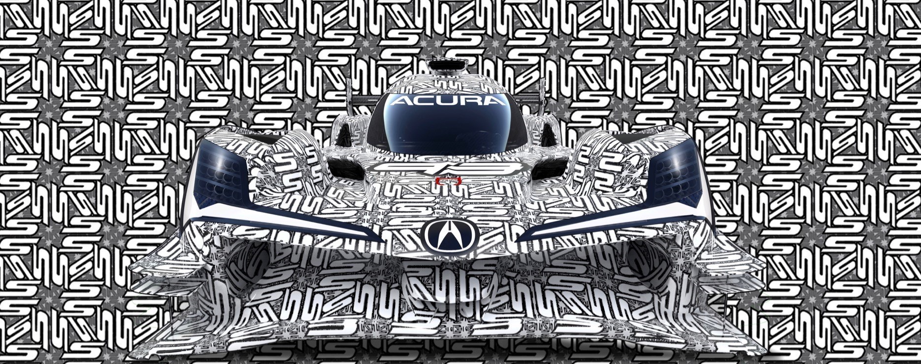 Acura Teases its AR-06 LMDh Prototype in Camouflage