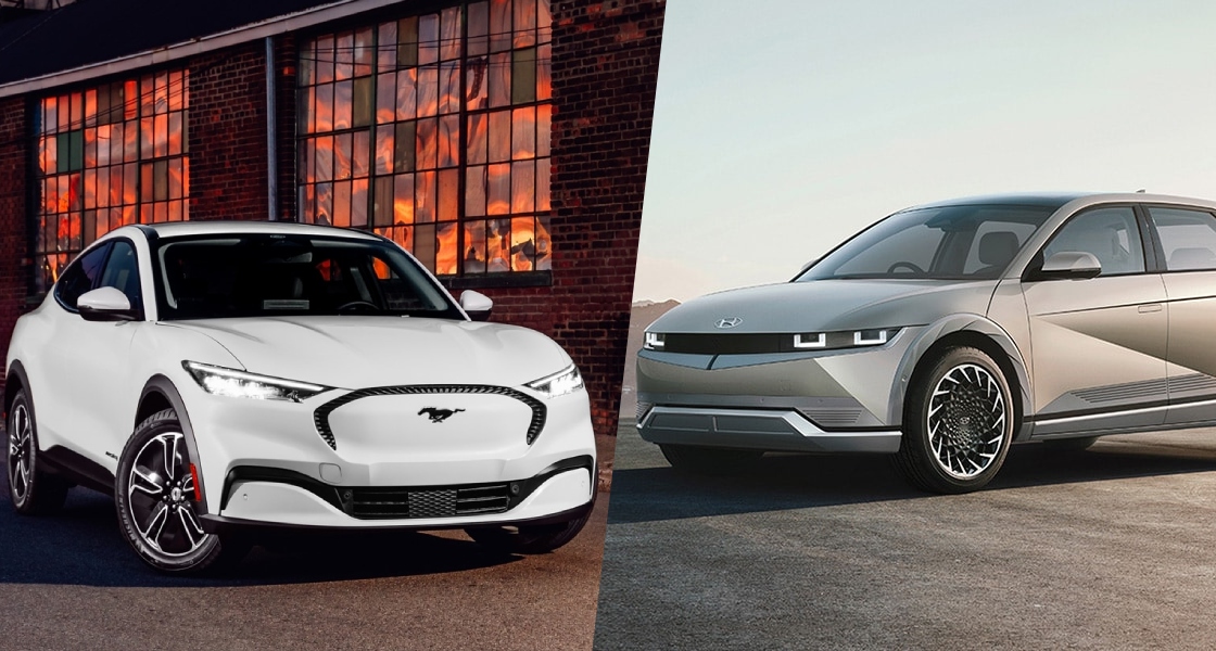 2022 Ford Mustang Mach E vs Hyundai Ioniq 5