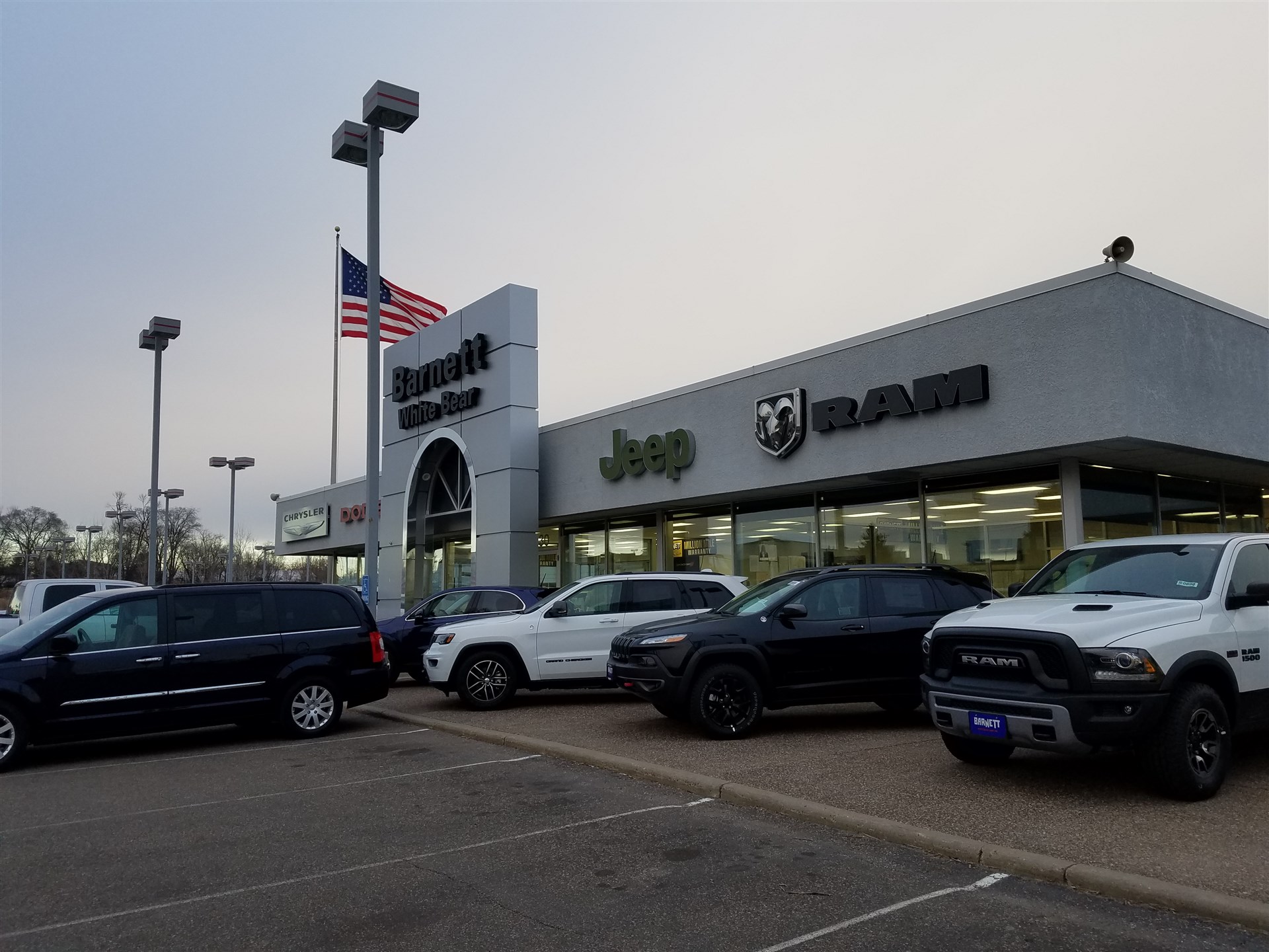 Barnett White Bear Chrysler Jeep Dodge