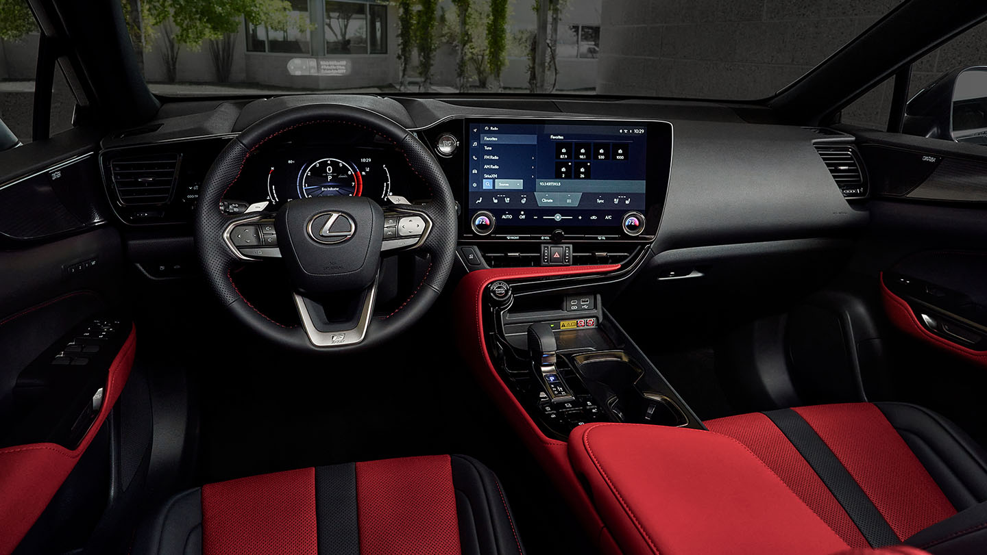 2022 Lexus NX Hybrid interior