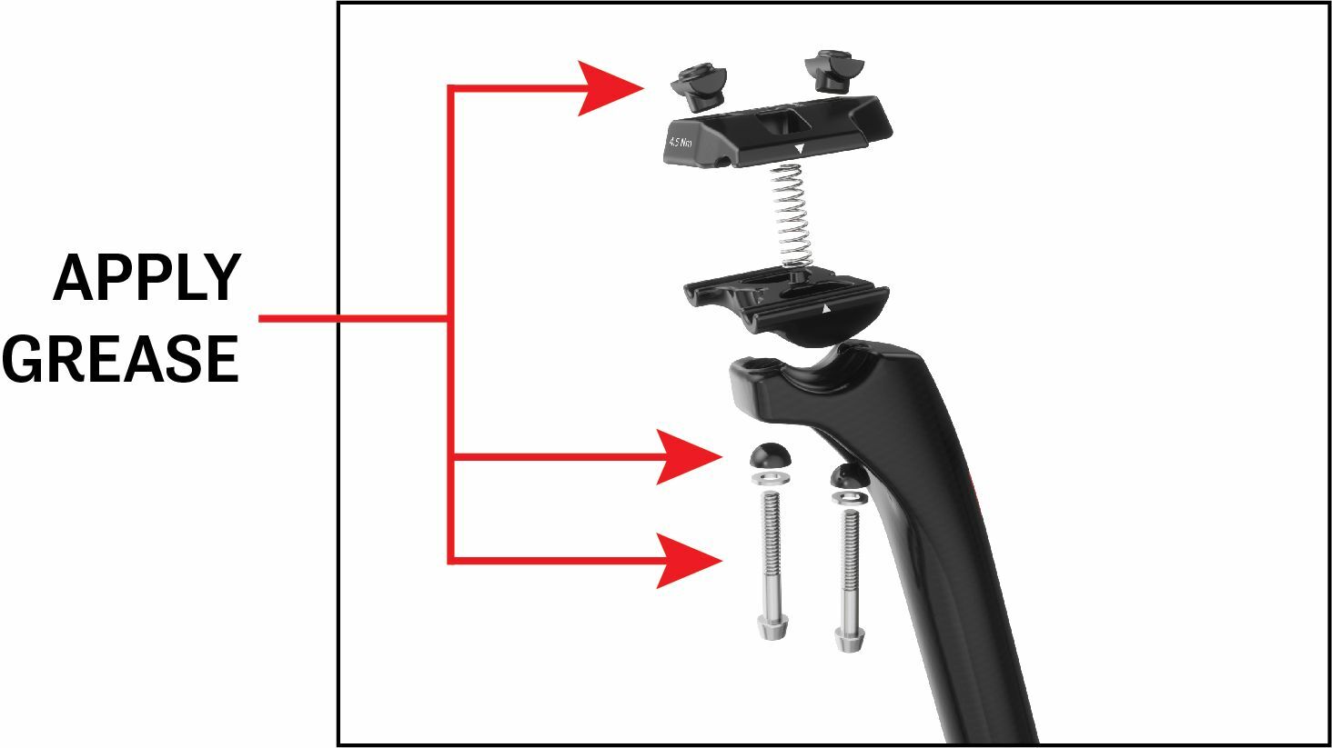 greasing seatpost