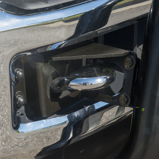 ARIES bull bar with Ford tow hooks