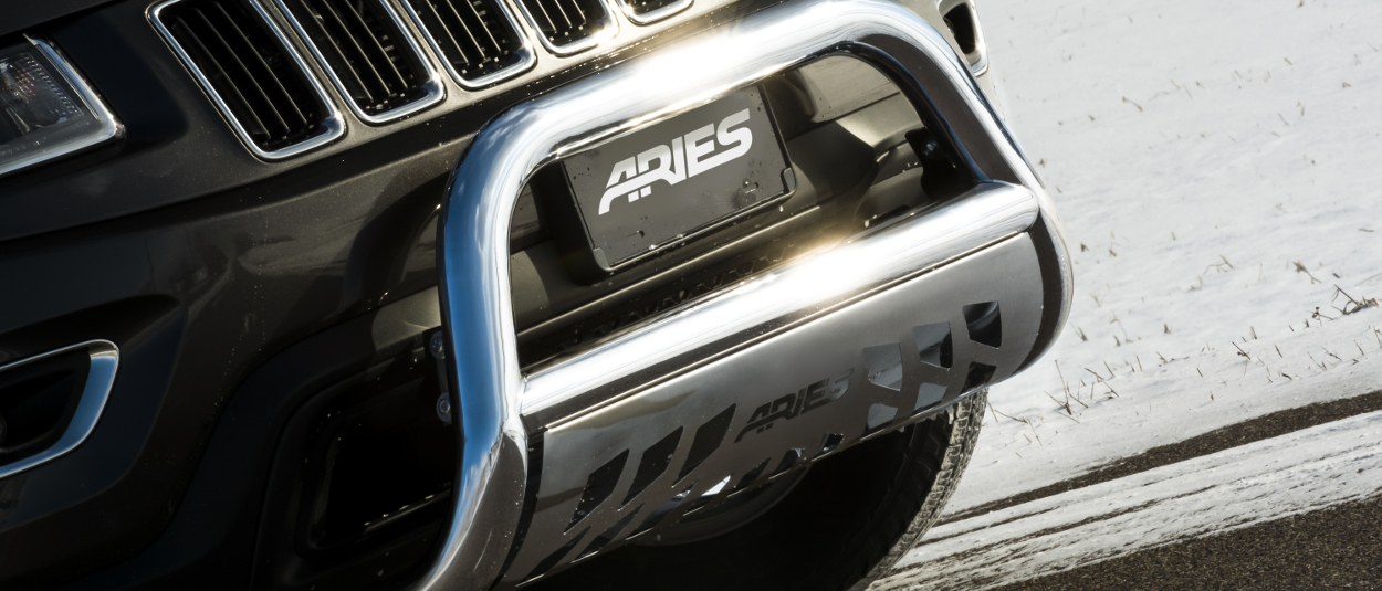 ARIES bull bar on Jeep Grand Cherokee