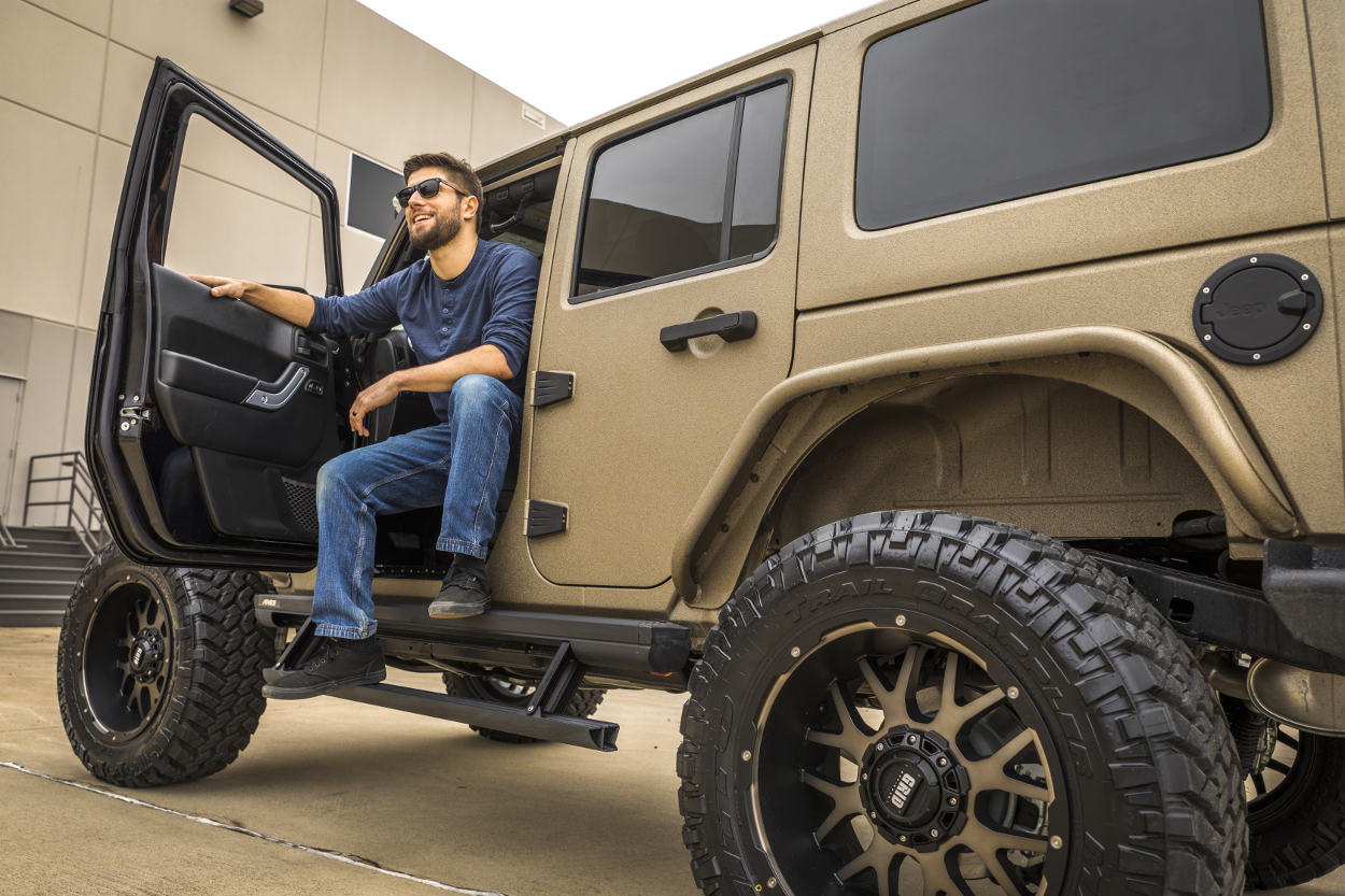 Learn about Jeep Wrangler Side Steps from ARIES