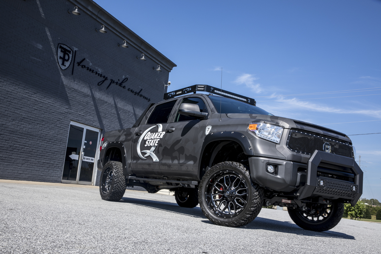 Custom-2017-Toyota-Tundra-ARIES-AdvantEDGE-Truck-Running-Boards-Accessories...