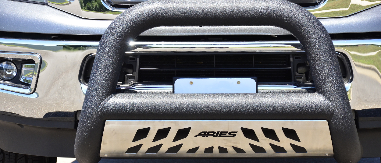 ARIES Big Horn™ 4-inch black bull bar ARIES Big Horn™ 4-inch black bull bar