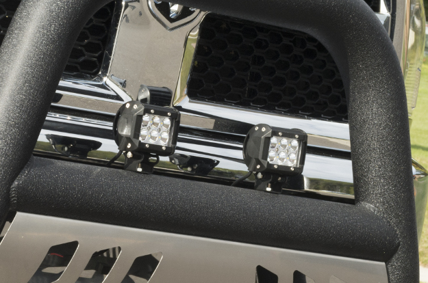 ARIES Big Horn™ truck bull bar with LED lights