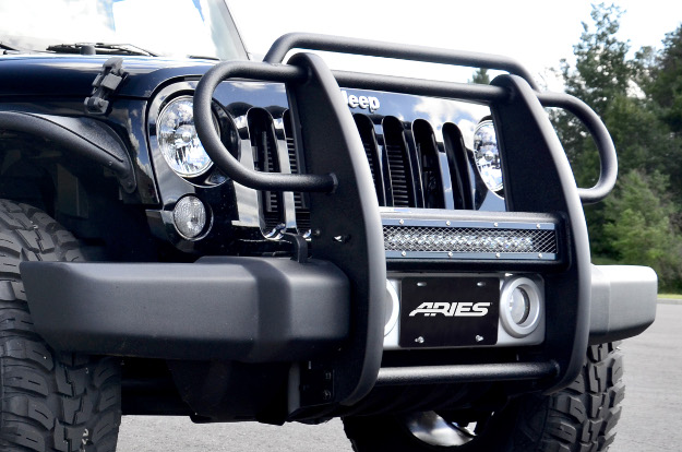 Learn about Jeep Wrangler, Gladiator Grille Guards from ARIES