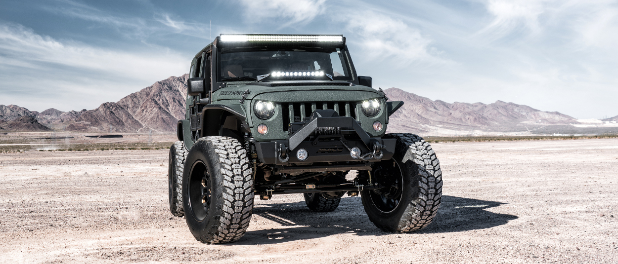 Learn about Jeep Wrangler & Gladiator LED Lights & Mounts from ARIES