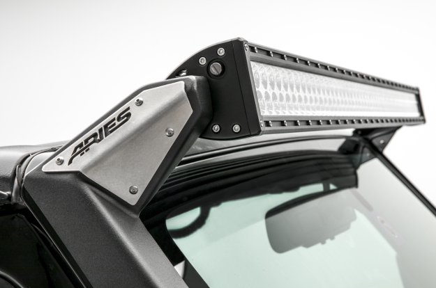 ARIES Jeep Wrangler roof LED light bar brackets