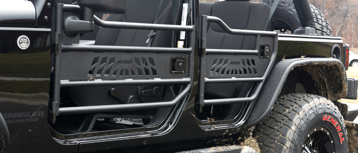 jeep wrangler pipe doors