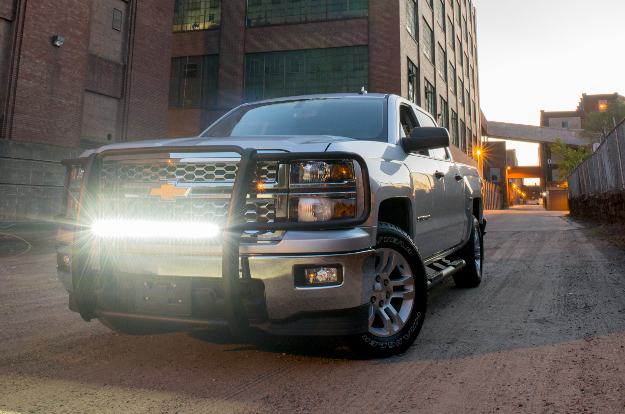 ARIES LED light bar on Chevrolet Silverado 1500 ARIES LED light bar on Chevrolet Silverado 1500
