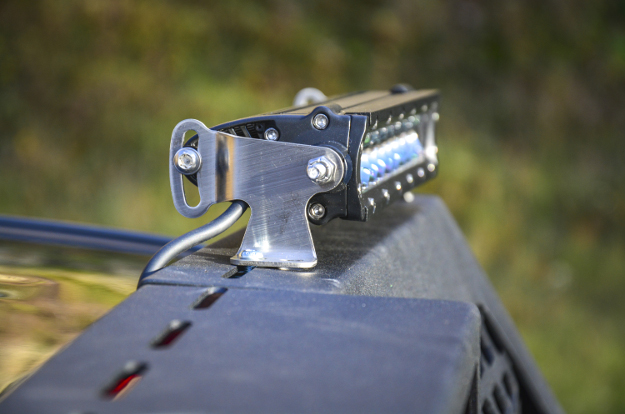 ARIES LED light bar with waterproof wiring harness and bracket