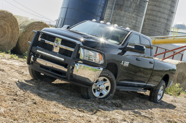 2015 Ram 3500 farm truck with ARIES Pro Series™ grille guard