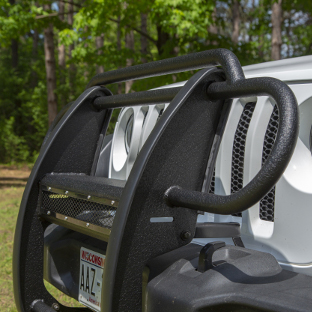 ARIES Pro Series grille guard on Jeep Wrangler JL