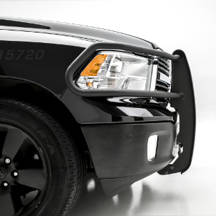 ARIES Pro Series truck grille guard on black Ram 1500