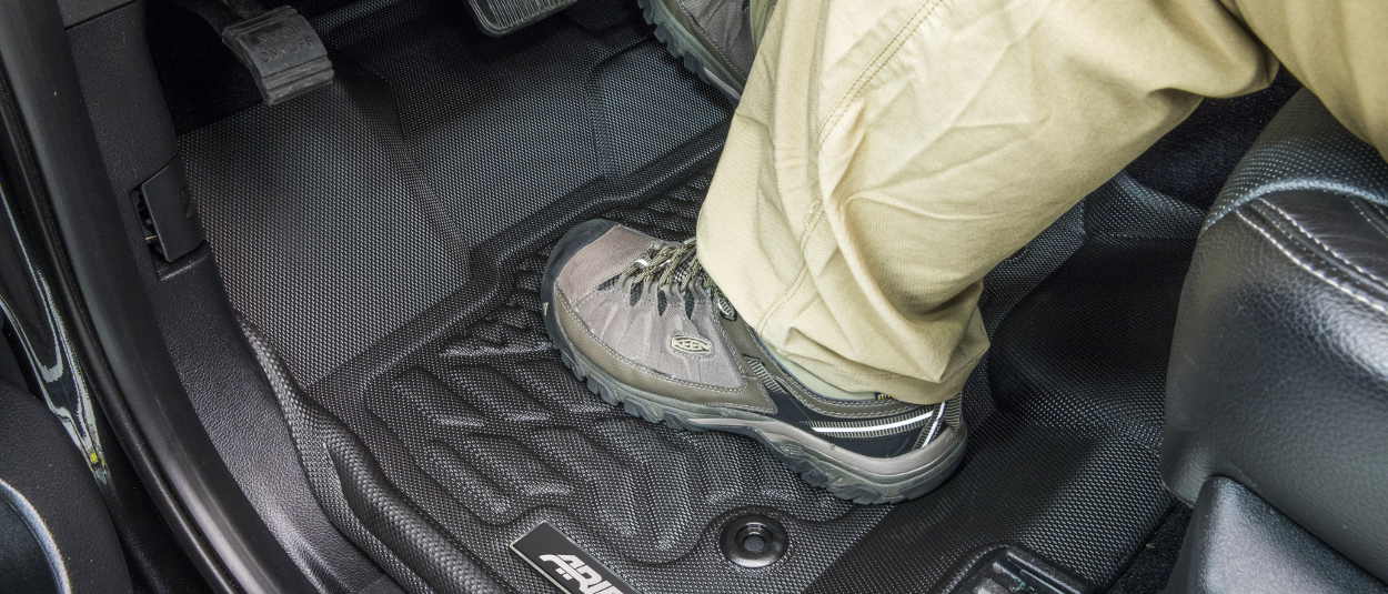 ARIES StyleGuard® XD truck floor liners - work shoe