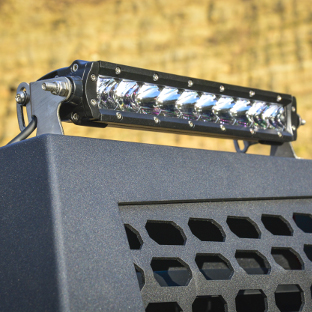 ARIES Switchback headache rack with LED light bar