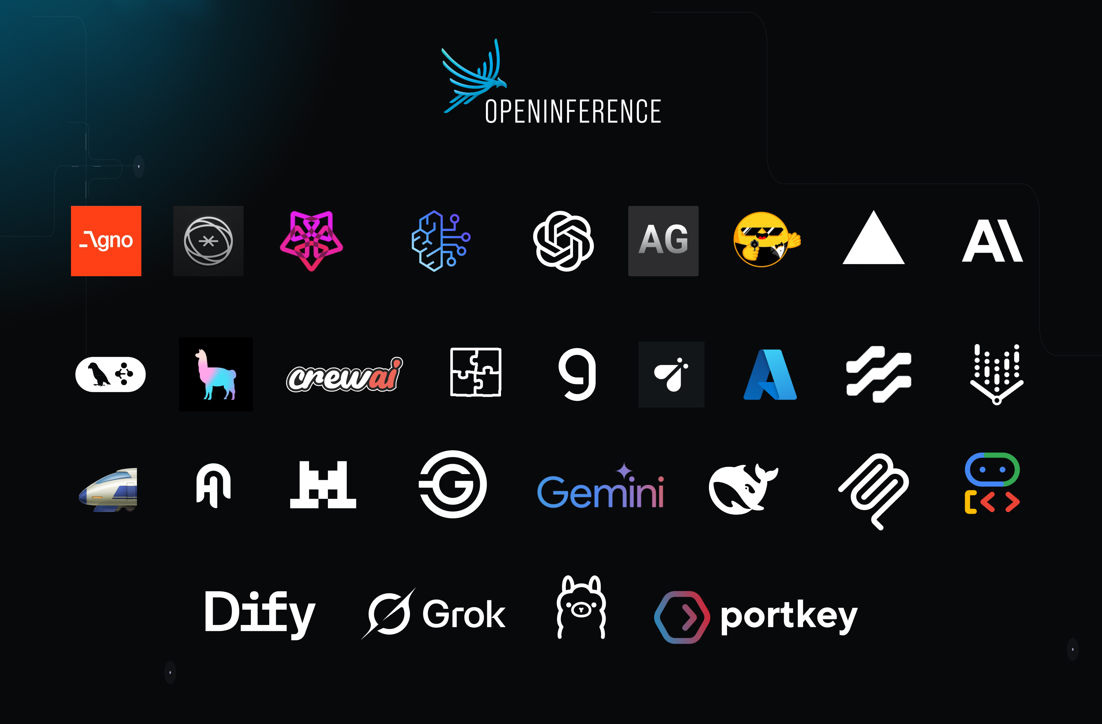 First-class support for various frameworks and ai providers