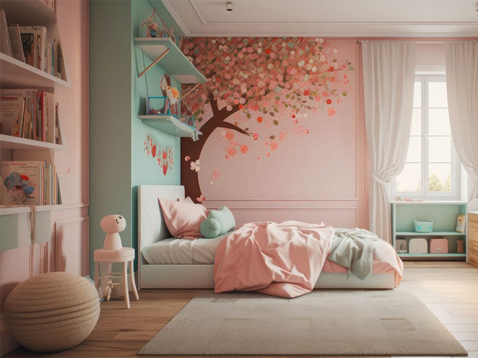 Amenagement-et-decoration-chambre-fille