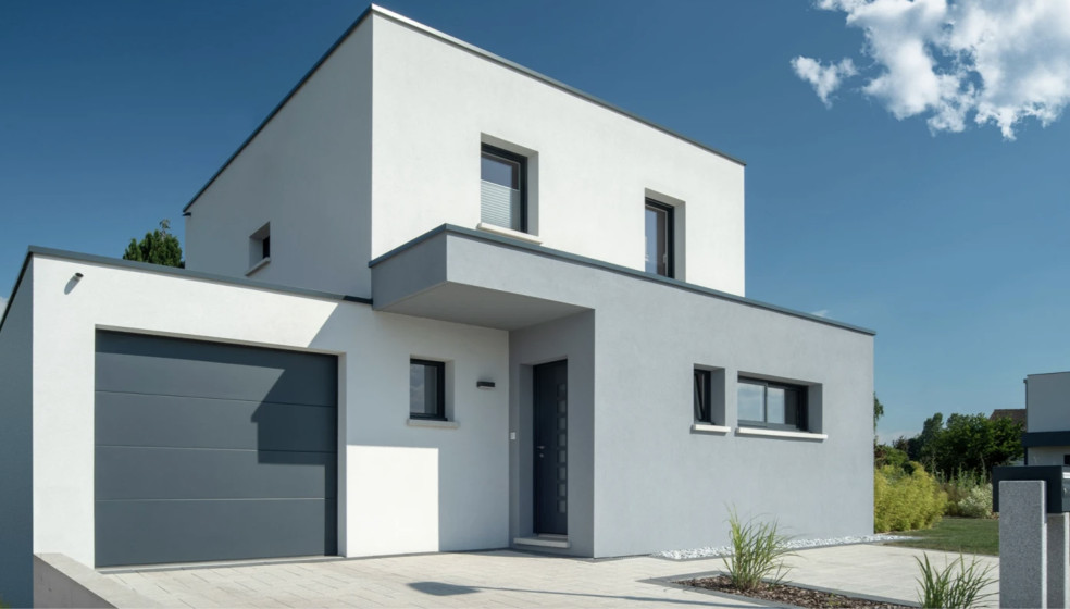 maison Arlogis toit plat