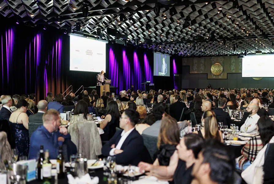The 2025 Australian Interior Design Awards hosted by award-winning comedian Tom Ballard