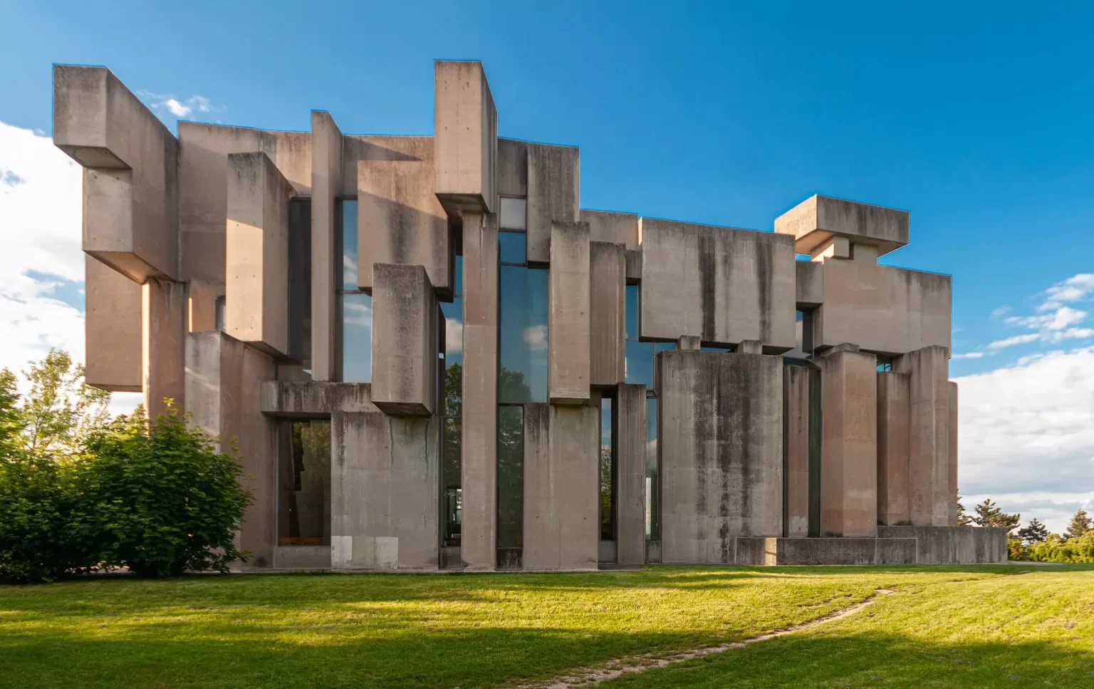 Brutalist Wotruba Church – Vienna, Austria