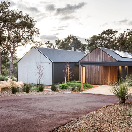 The Grove Residence surrounded by natural landscape