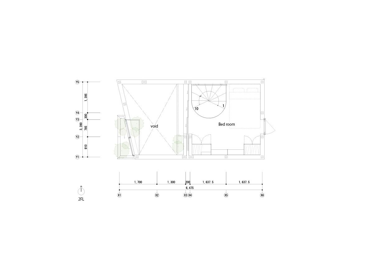 Second floor plan