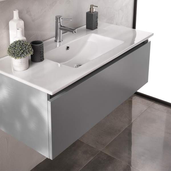 Mobile Bagno Spespeso 100 Ibiza Grigio Opaco