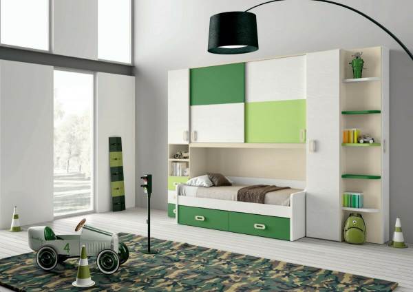 Letto moderno - NARDI - Homes - a cassetti / per bambini / per bimba