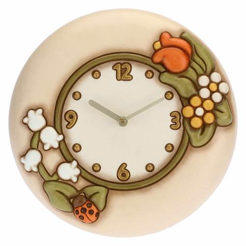 Orologio Thun Da Parete Country Con Coccinella Portafortuna 1